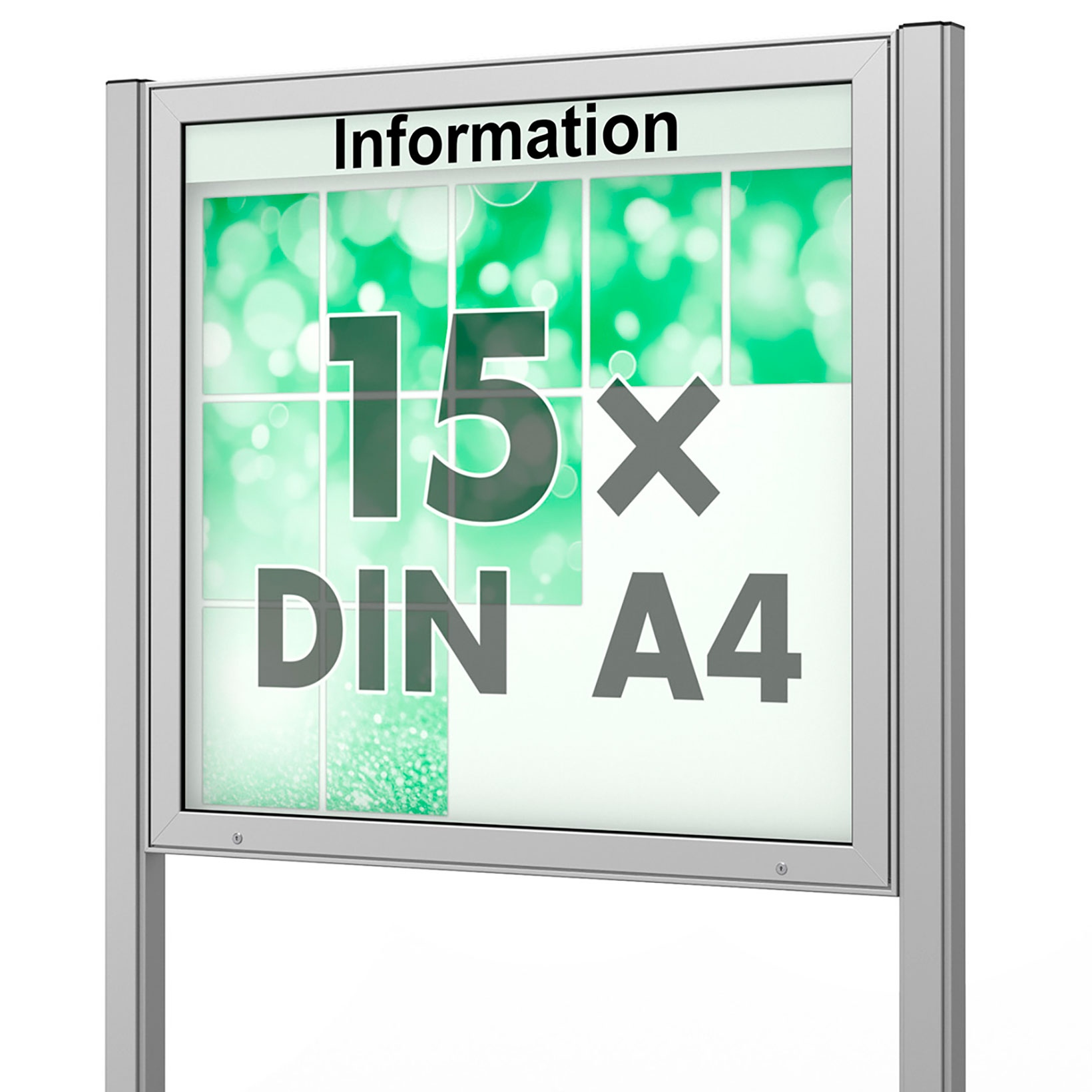 Überwachen, Bildschirm, Bushaltestelle, Werbung, Schild